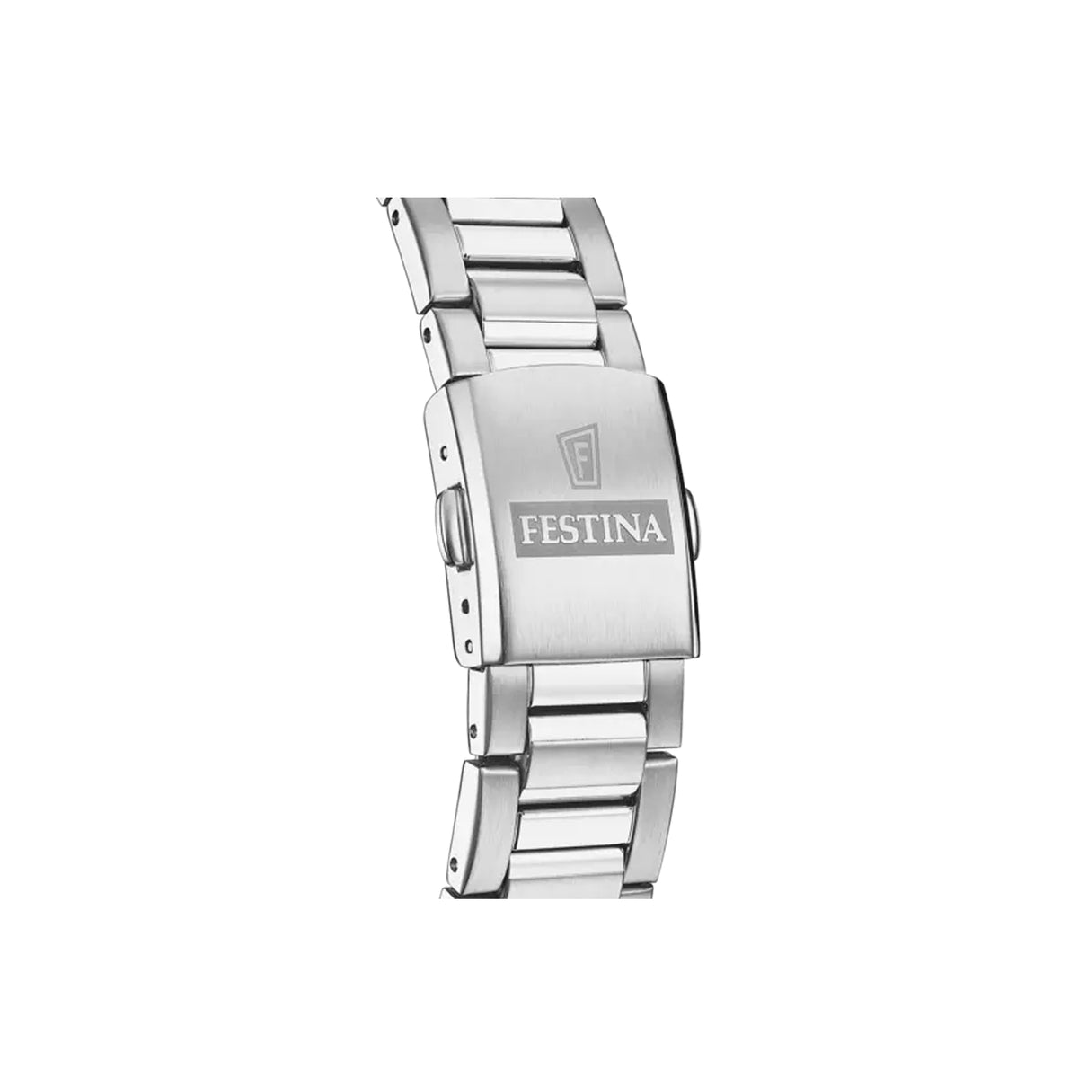 Festina For Stainless Watch Time Steel Depot Automatic – F20630/4 Men Strap Silver