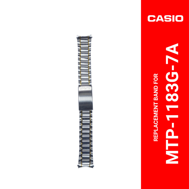 Casio (10094780) Genuine Factory Replacement Stainless Steel Band