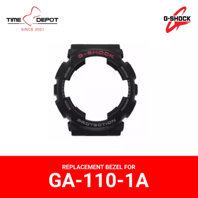 Casio G-Shock (10378531) Genuine Factory Replacement Watch Bezel Black