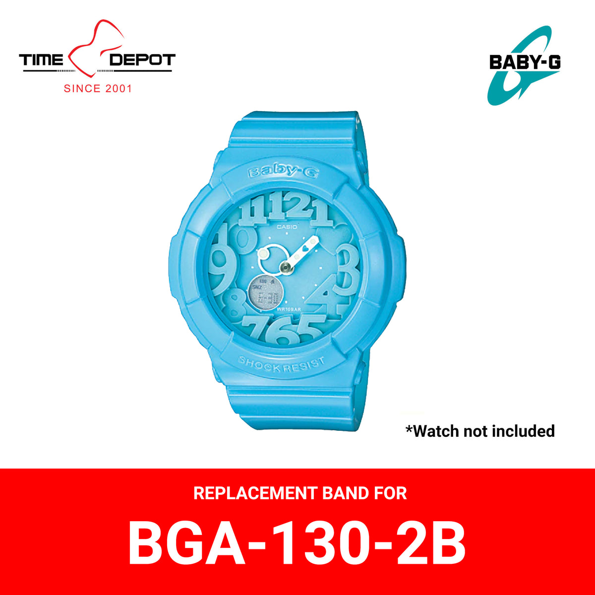Casio Baby-G 10388879 Genuine Factory Replacement Watch Bezel Blue – Time  Depot