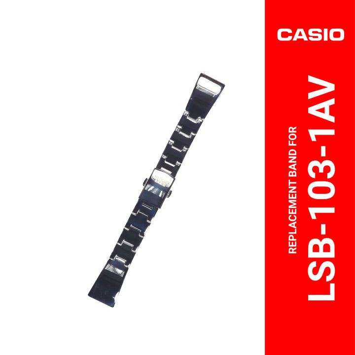 Casio (71607272) Genuine Factory Replacement Stainless Steel Band
