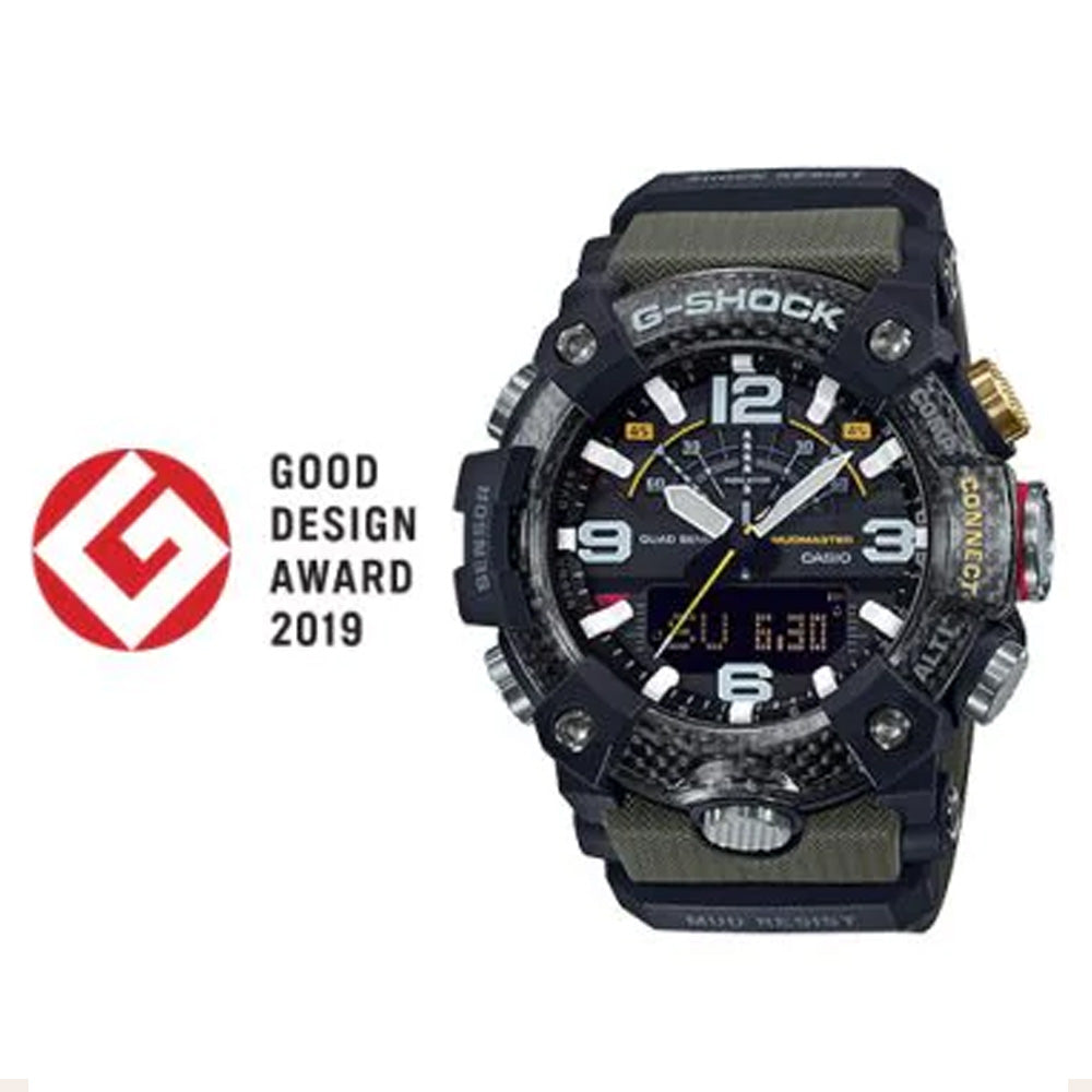 Casio G-Shock GG-B100-1A3DR Green Analog Digital Resin Strap Watch For –  Time Depot