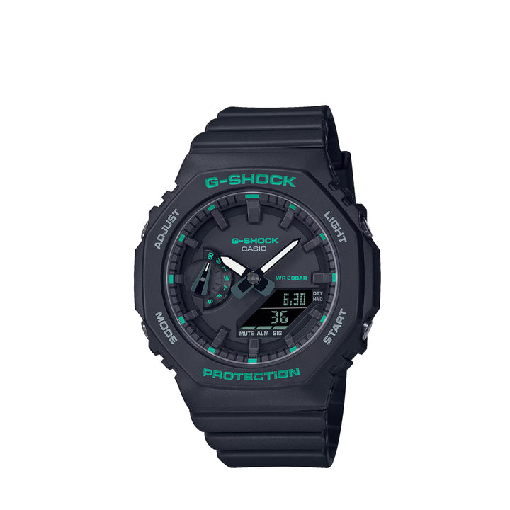 Casio G-Shock GMA-S2100GA-1ADR Analog Digital Black Resin Strap Watch For Men