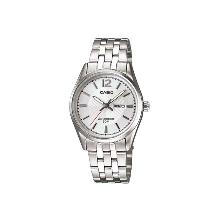 Casio LTP-1335D-7AVDF Silver Analog Stainless Steel Strap Watch For Men