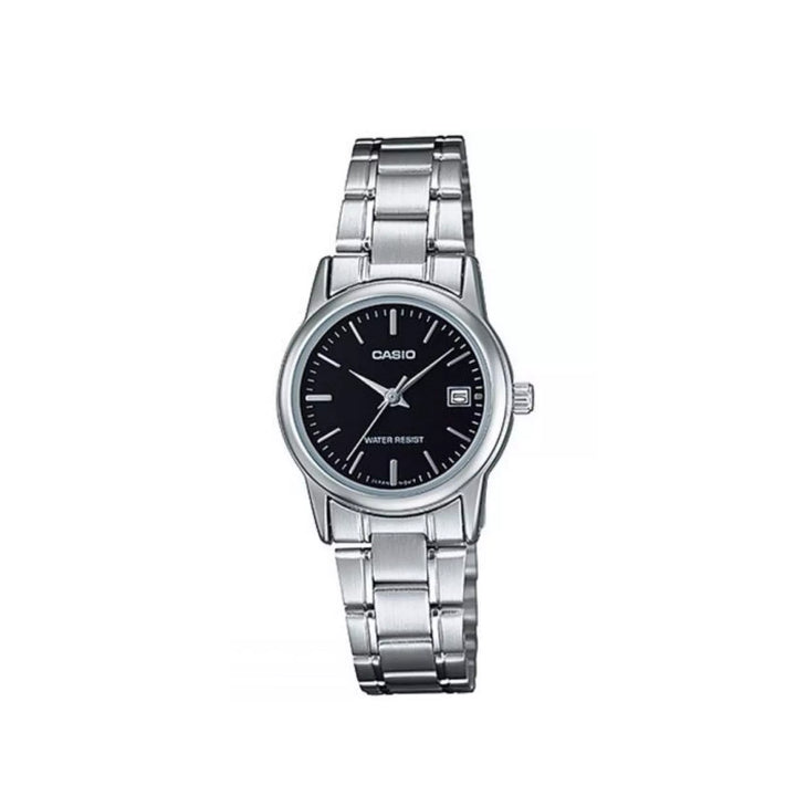 Casio LTP-V002D-1AUDF Analog Silver Stainless Steel Strap Watch For Women