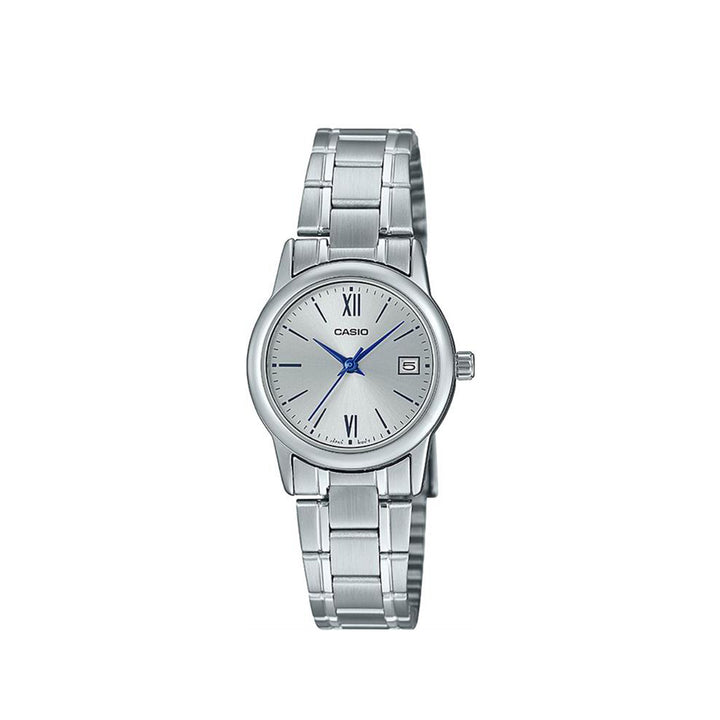 Casio LTP-V002D-7B3UDF Analog Silver Stainless Steel Strap Watch For Women