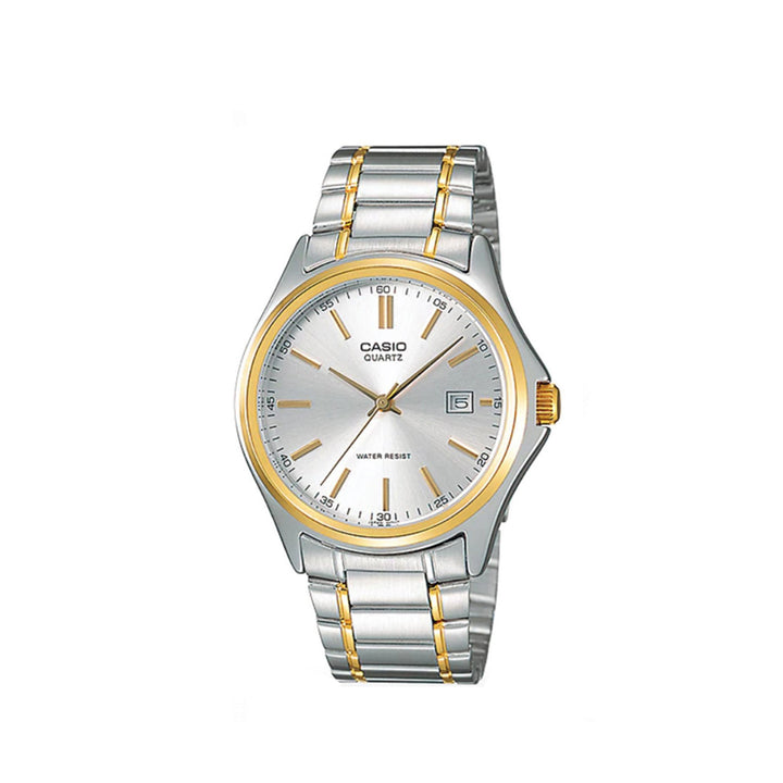 Casio MTP-1183G-7ADF Analog Two-Tone Stainless Steel Metal Strap Watch For Men