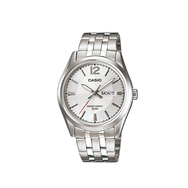 Casio MTP-1335D-7AVDF Analog Silver Stainless Steel Strap Watch For Men