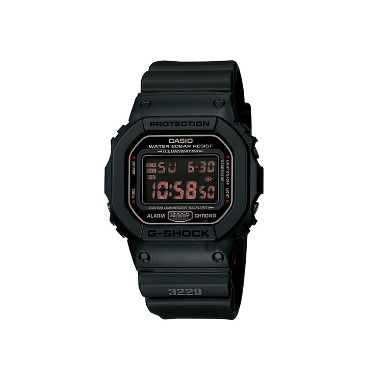 Casio G-Shock DW-5600MS-1HDR Standard Digital Black Resin Strap Watch For Men