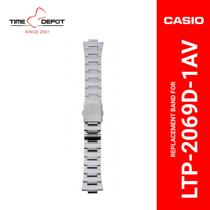 Casio (10187748) Genuine Factory Replacement Stainless Steel Band