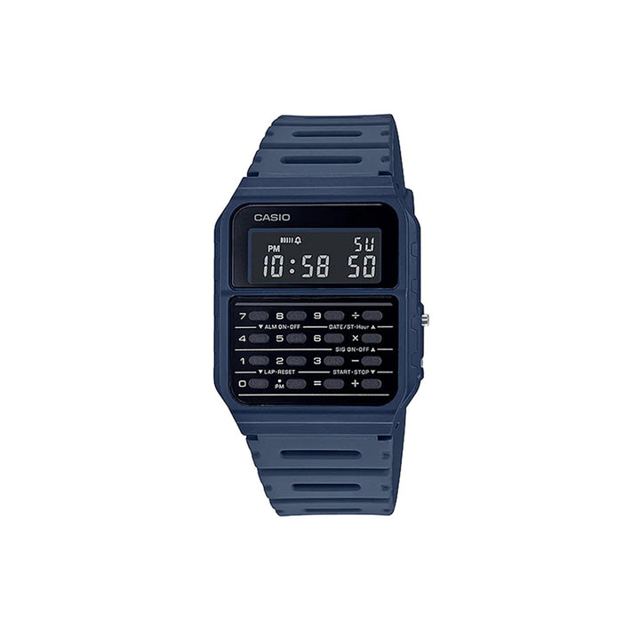 Casio CA-53WF-2BDF Vintage Standard Digital Blue Resin Strap Watch For Men