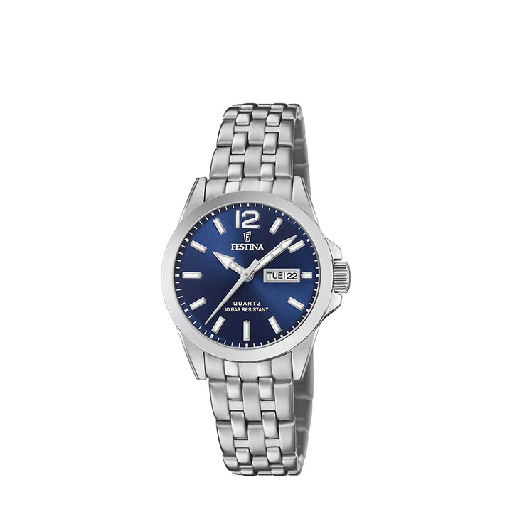 Festina F20455/3 Analog Silver Stainless Steel Strap Watch For Women