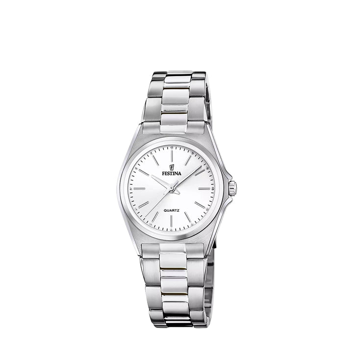Festina F20553/2 Analog Silver Stainless Steel Strap Watch For Women