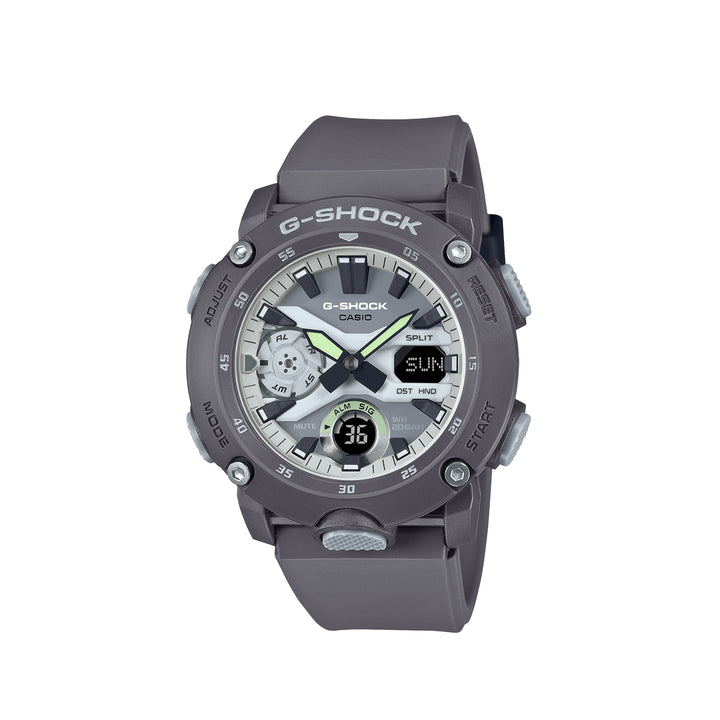 Casio G-Shock GA-2000HD-8ADR Analog Digital Gray Resin Strap Watch For Men