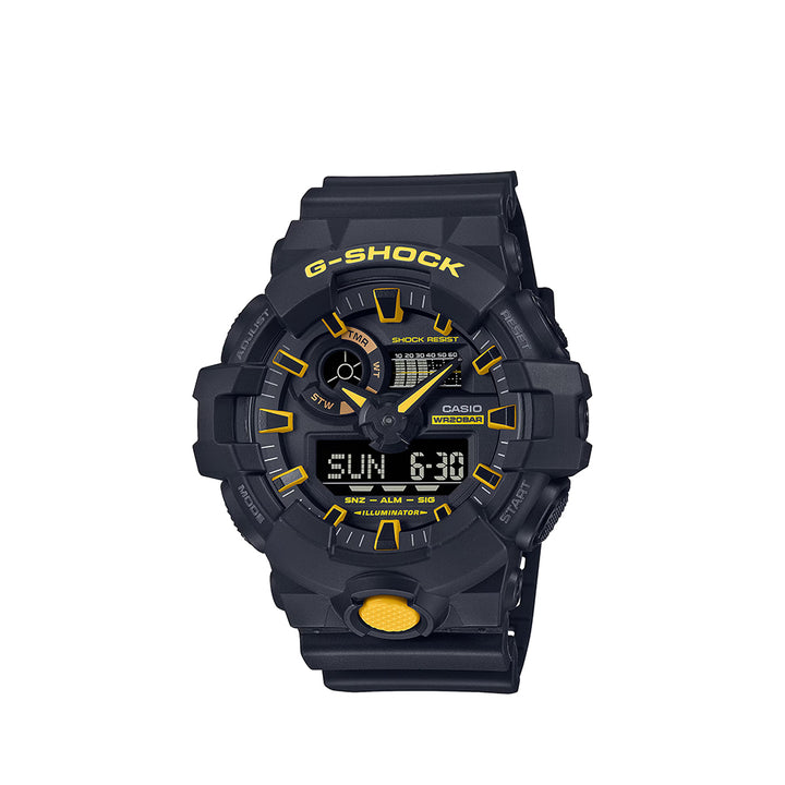Casio G-Shock GA-700CY-1ADR Analog Digital Black Resin Strap Watch For Men