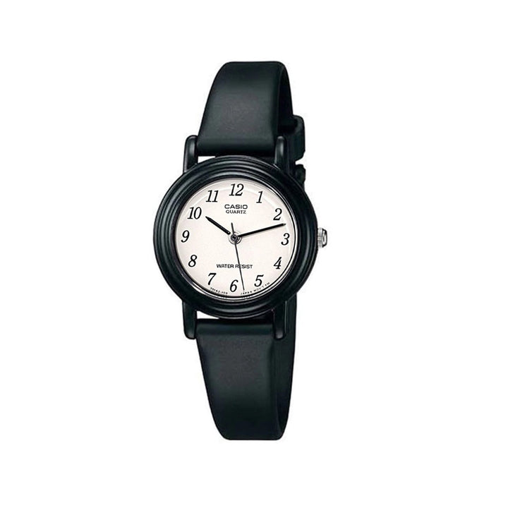 Casio LQ-139BMV-1BLDF Standard Analog Black Resin Strap Watch For Women