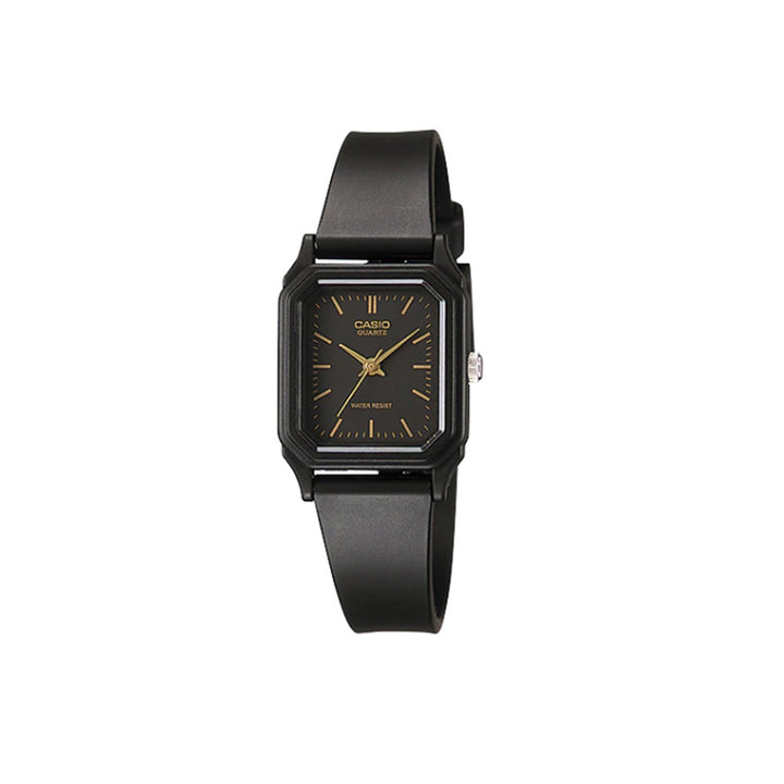 Casio LQ-142-1EDF Standard Analog Black Resin Strap Watch For Women