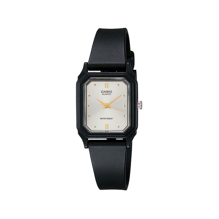 Casio LQ-142E-7ADF Standard Analog Black Resin Strap Watch For Women