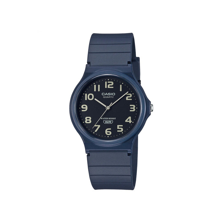 Casio MQ-24UC-2BDF Standard Analog Blue Resin Strap Watch For Men