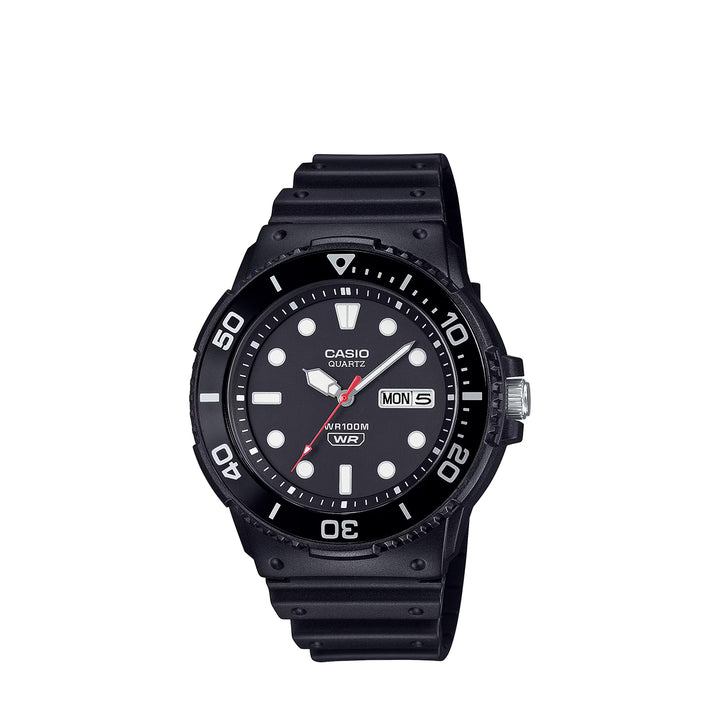 Casio MRW-230H-1E1VDF Standard Analog Black Resin Strap Watch For Men