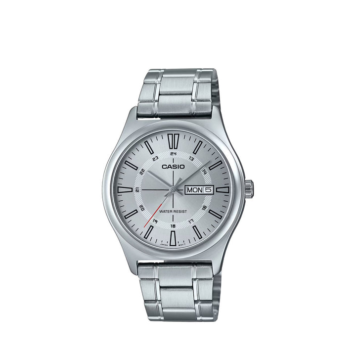 Casio MTP-V006D-7CUDF Analog Silver Stainless Steel Strap Watch For Men