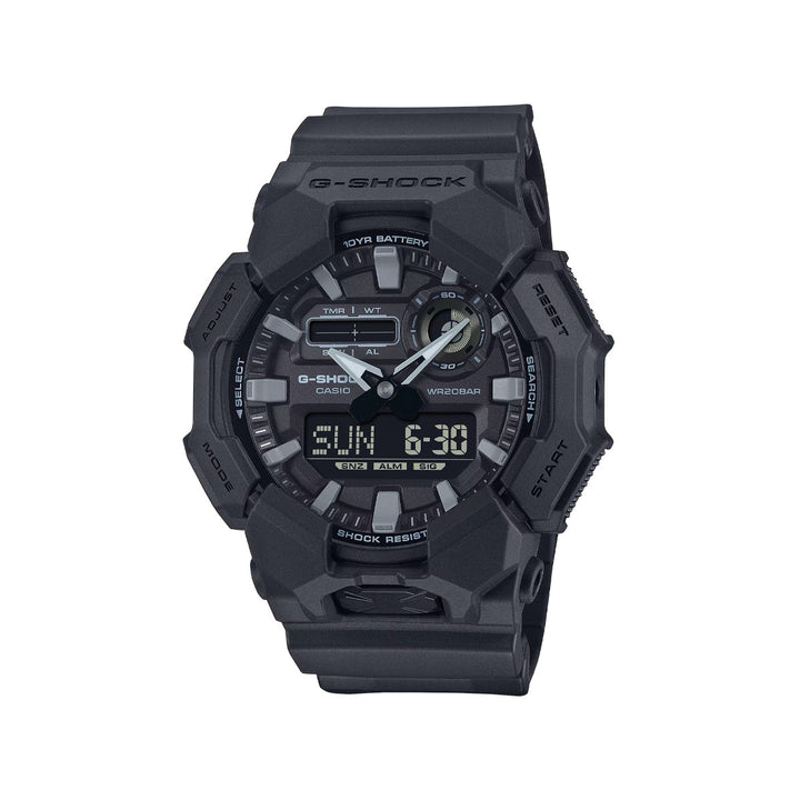 Casio G-Shock GA-010-1A1DR Analog-Digital Black Resin Strap Watch For Men