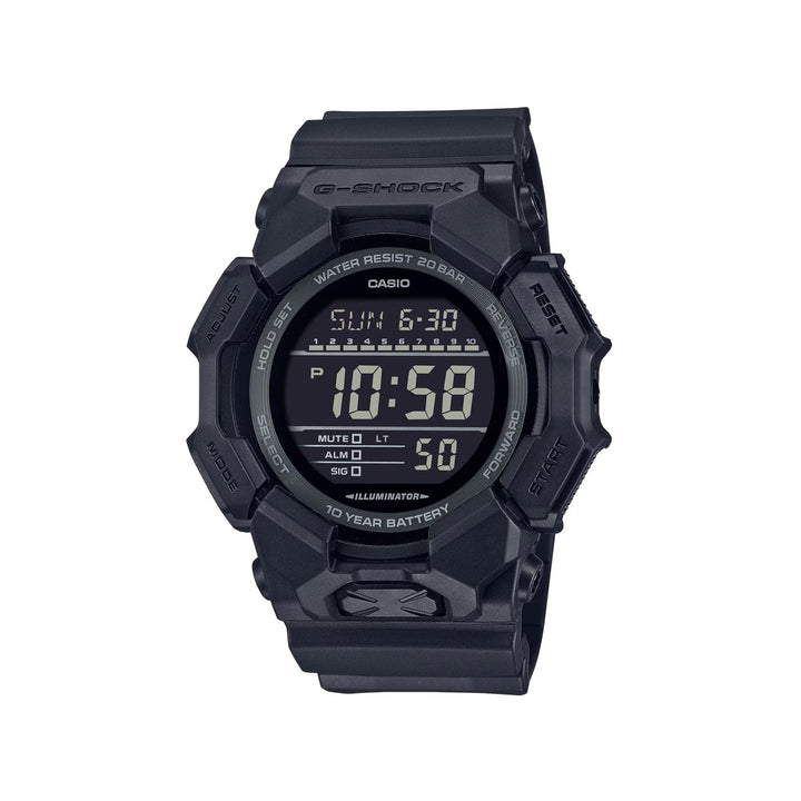 Casio G-Shock GD-010-1A1DR Digital Black Resin Strap Watch For Men