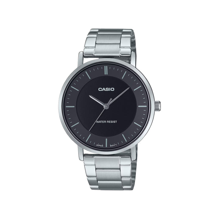 Casio MTP-VT04D-1EDF Analog Silver Stainless Steel Strap Watch For Men