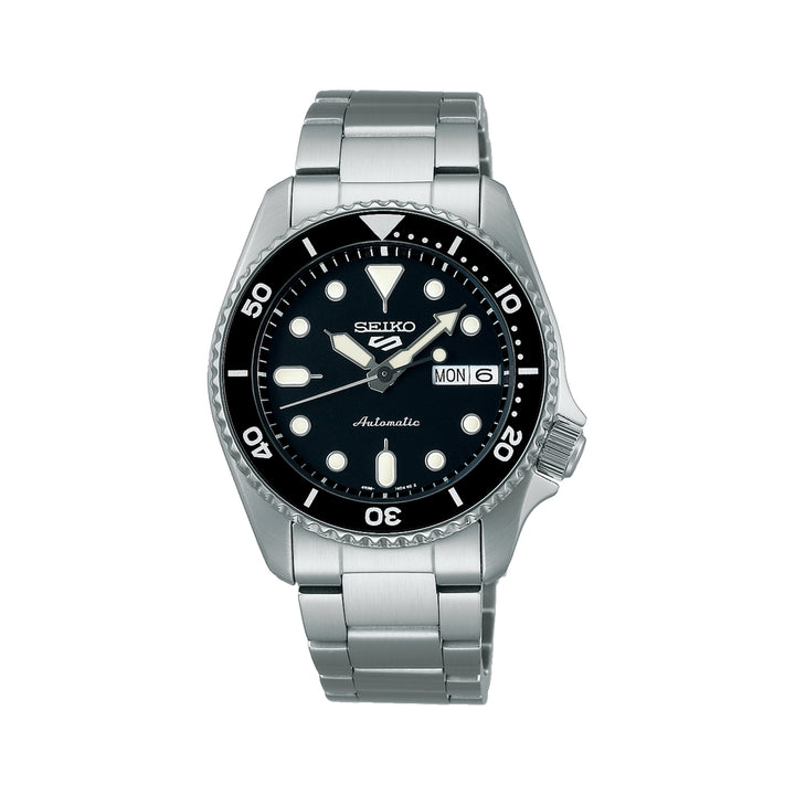 Seiko 5 Sports SRPK29K1 Automatic Silver Stainless Steel Strap Watch For Men