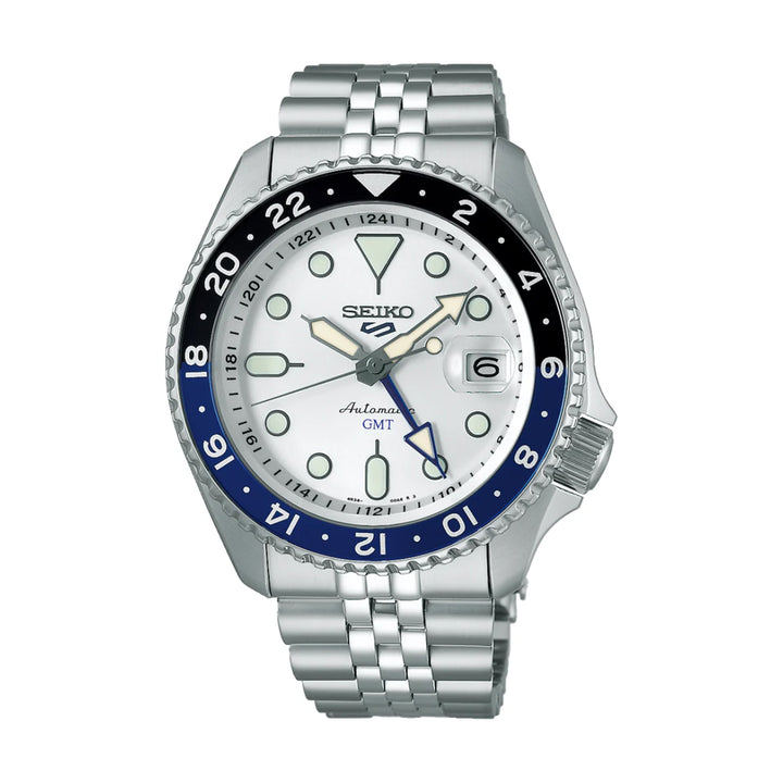 Seiko 5 Sports SSK033K1 Automatic Silver Stainless Steel Strap Watch For Men