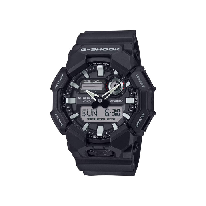 Casio G-Shock GA-010-1ADR Analog Digital Black Resin Strap Watch For Men