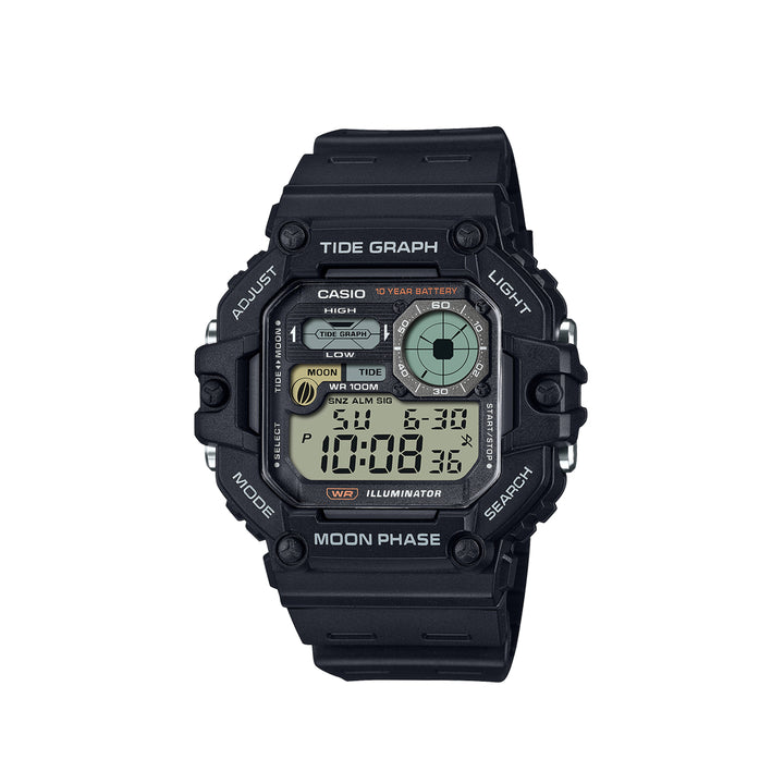 Casio WS-1700H-1AVDF Standard Digital Black Resin Strap Watch For Men