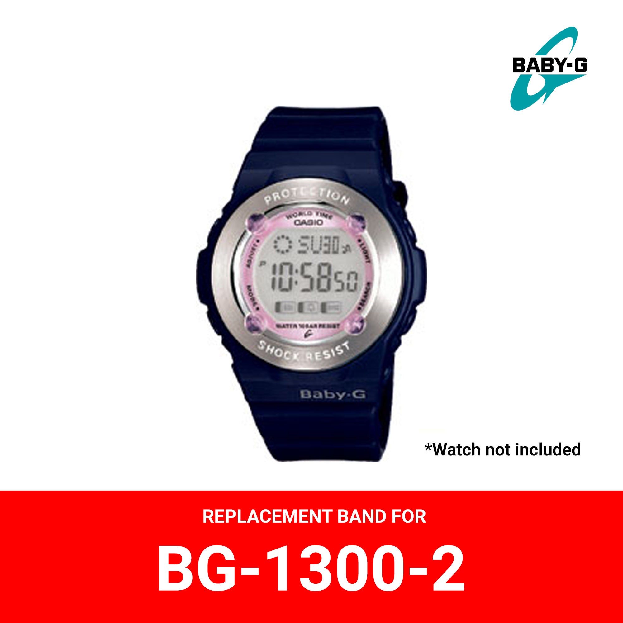 Casio BabyG (10274935) Genuine Factory Replacement Watch Resin Bezel