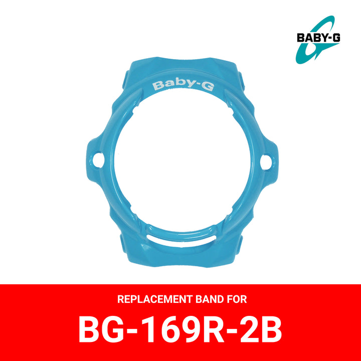 Casio Baby-G (10353105) Genuine Factory Replacement Watch Resin Bezel Blue