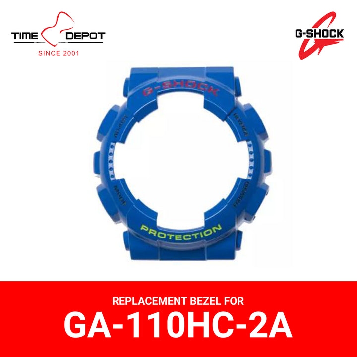 Casio G-Shock (10388974) Genuine Factory Replacement Watch Bezel Blue