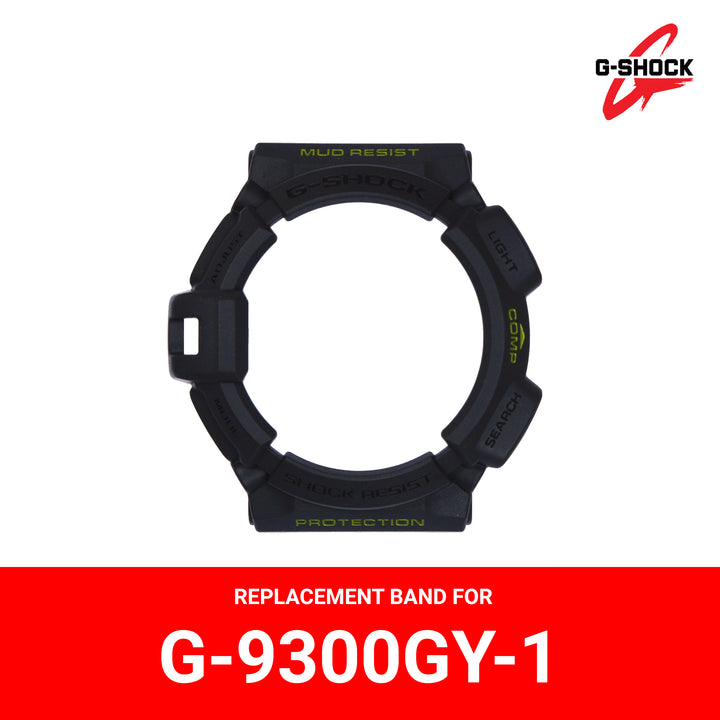 Casio G-Shock (10395486) Genuine Factory Replacement Watch Resin Bezel Grey