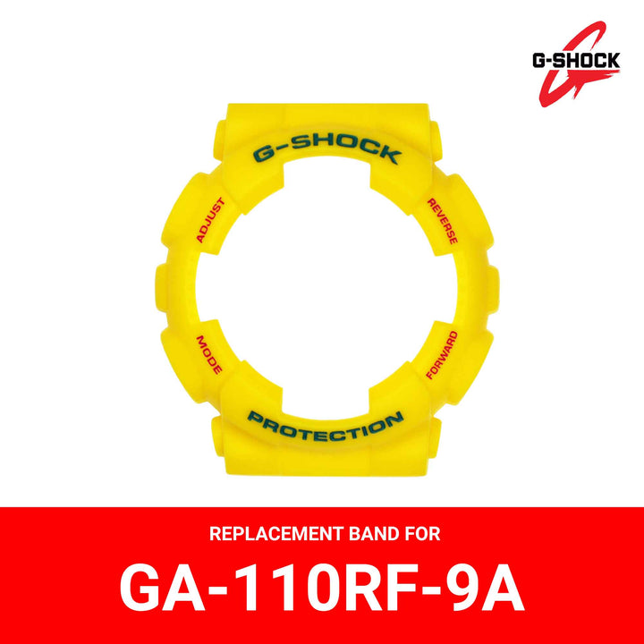 Casio G-Shock (10414779) Genuine Factory Replacement Watch Resin Bezel Yellow