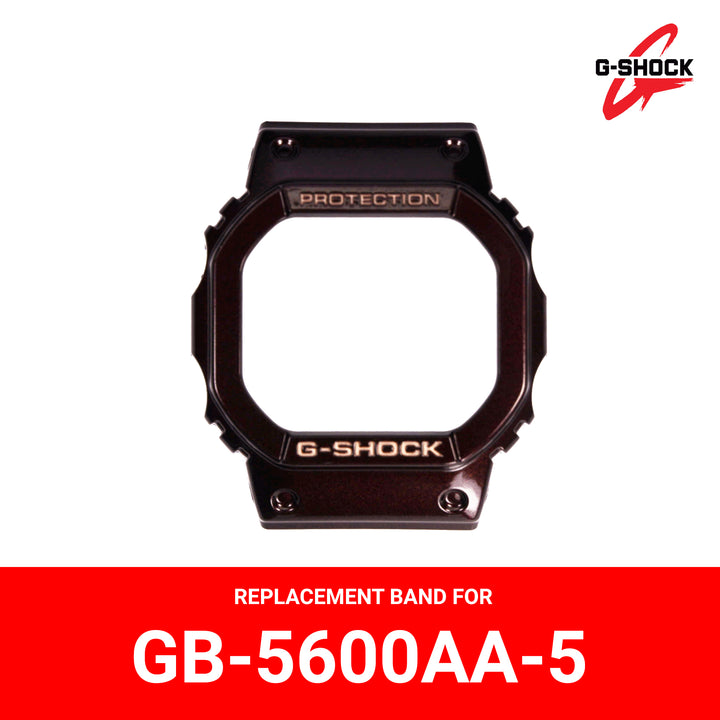 Casio G-Shock (10433848) Genuine Factory Replacement Watch Resin Bezel Brown