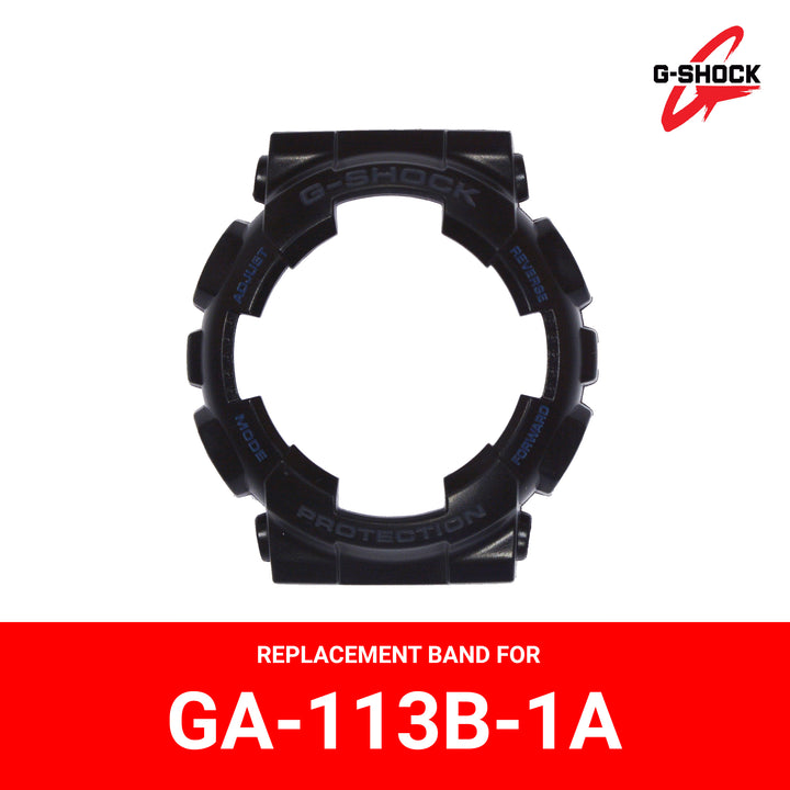 Casio G-Shock (10435660) Genuine Factory Replacement Watch Bezel Black