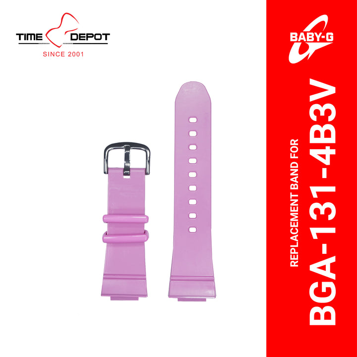 Casio Baby-G 10457500 Genuine Factory Replacement Watch Resin Band Pink