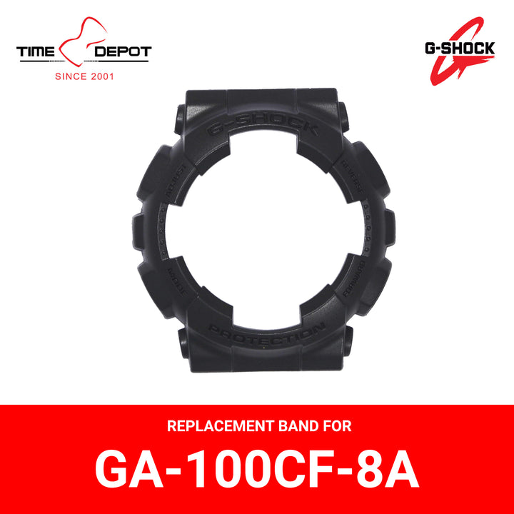Casio G-Shock 10467795 Genuine Factory Replacement Watch Bezel Grey