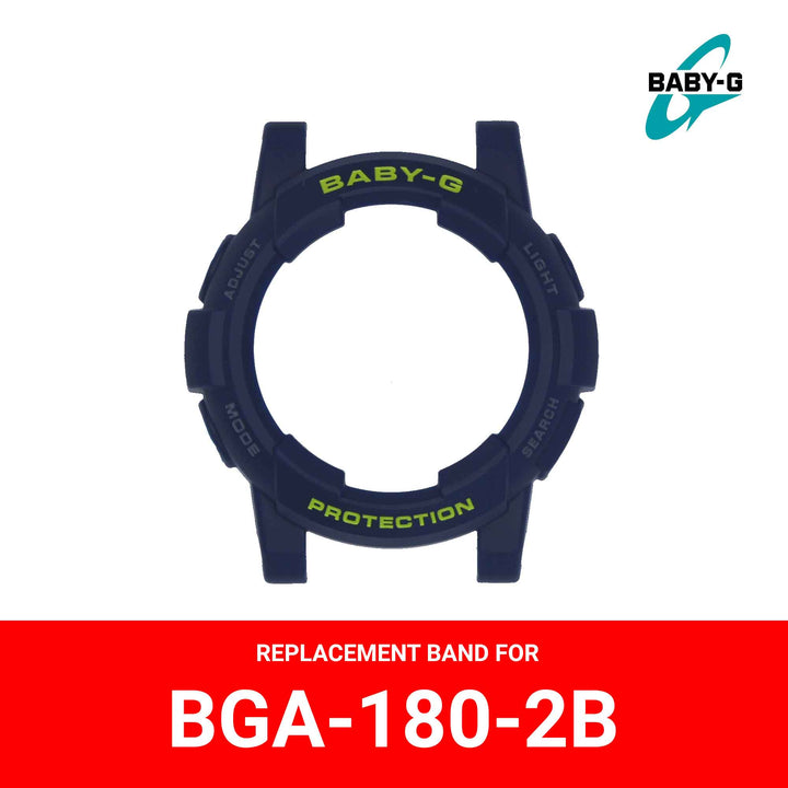 Casio Baby-G (10479602) Genuine Factory Replacement Watch Resin Bezel Blue