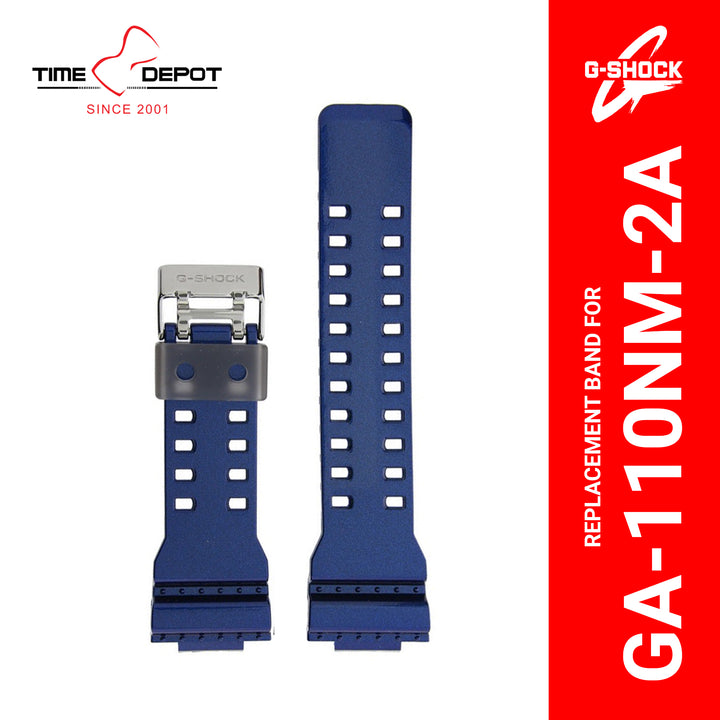 Casio G-Shock (10503149) Genuine Factory Replacement Watch Resin Band Blue