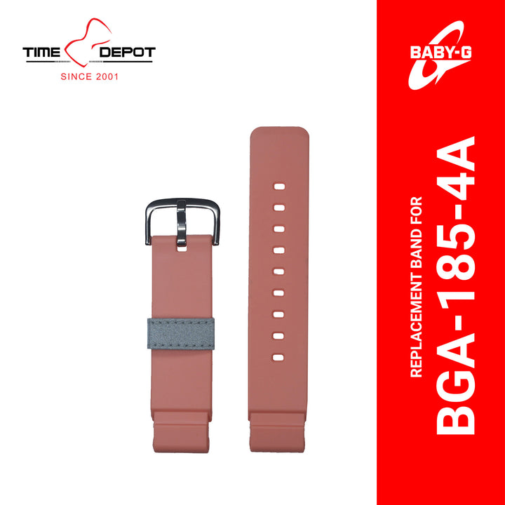 Casio Baby-G 10518623 Genuine Factory Replacement Watch Resin Band Peach