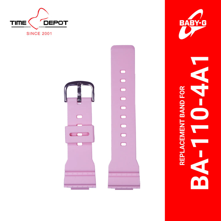 Casio Baby-G 10552095 Genuine Factory Replacement Watch Resin Band Pink