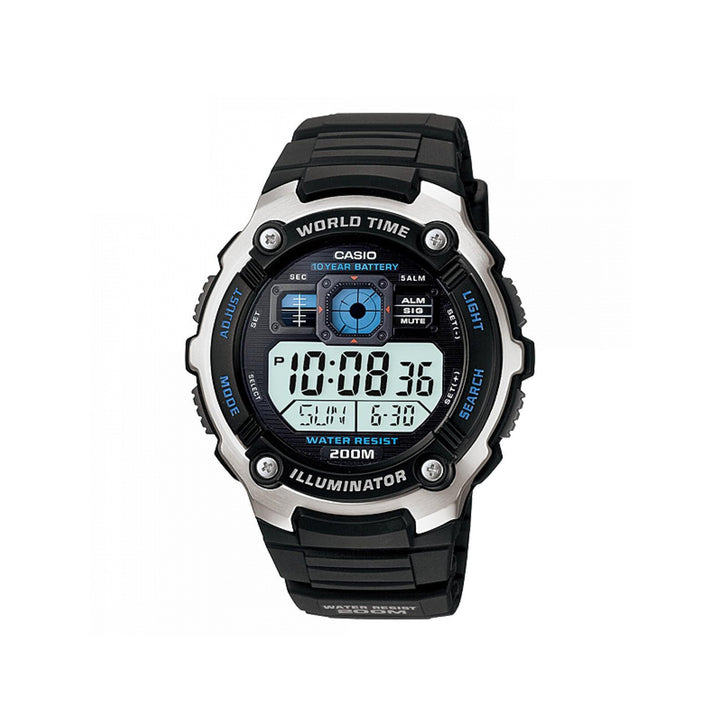 Casio AE-2000W-1AVDF Digital Black Resin Strap Watch For Men