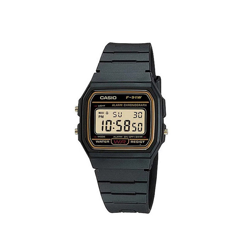  Casio Mens Digital Watch with Resin Strap F-91WG-9QER :  Clothing, Shoes & Jewelry