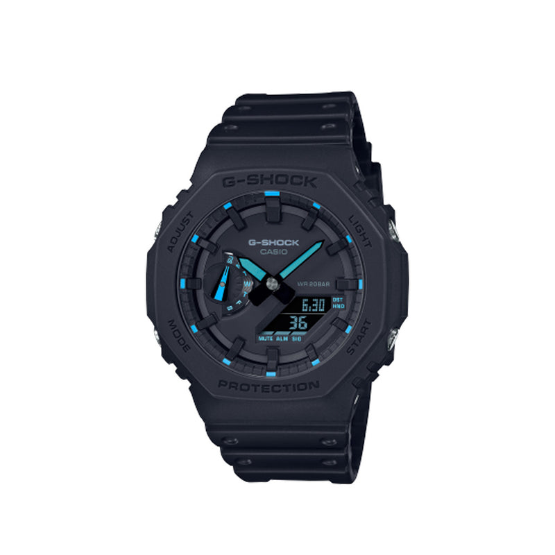 Casio G-Shock GA-2100-1A2DR Analog Digital Black Resin Strap For Men