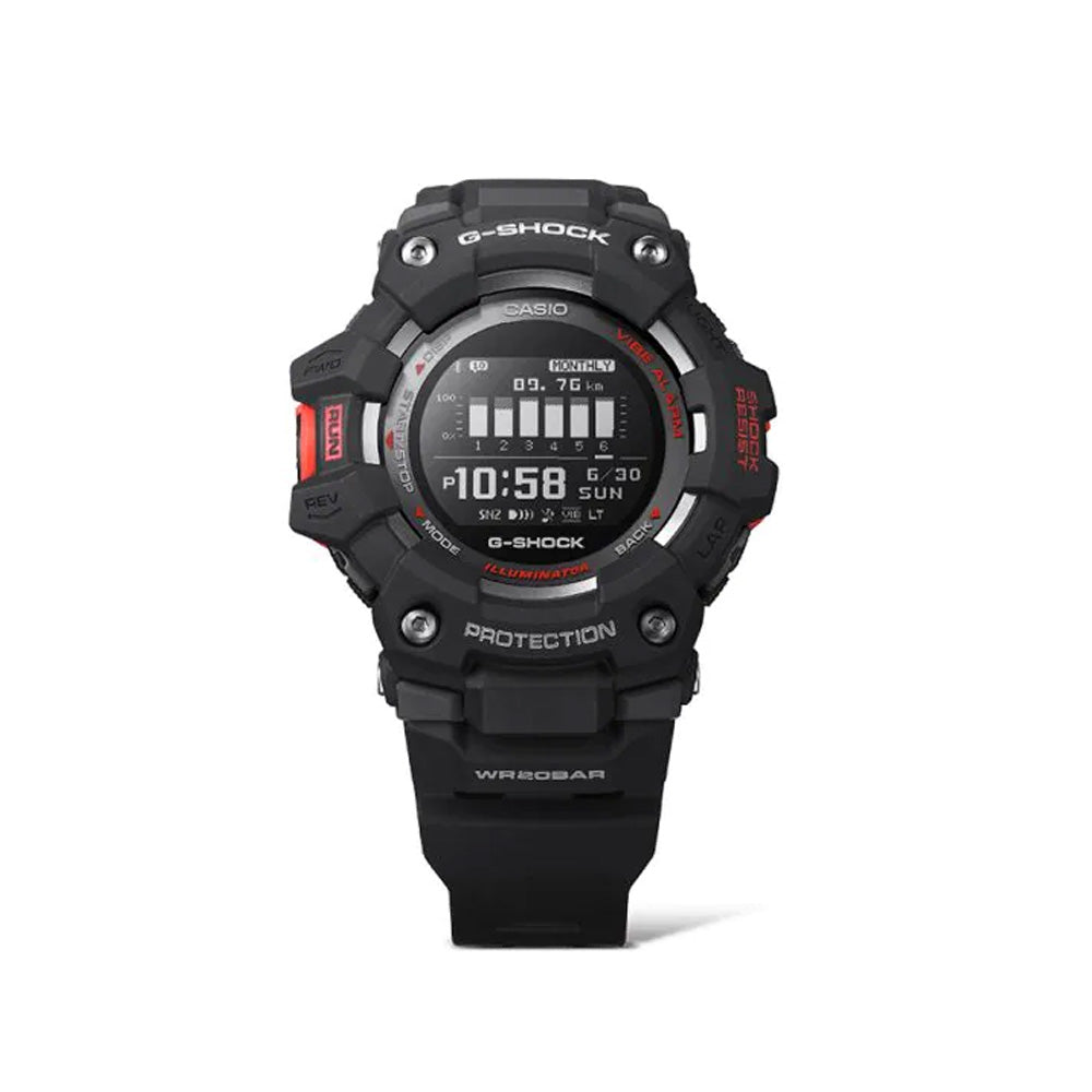 Casio G-Shock GBD-100-1DR G-Squad Digital Black Resin Strap Watch
