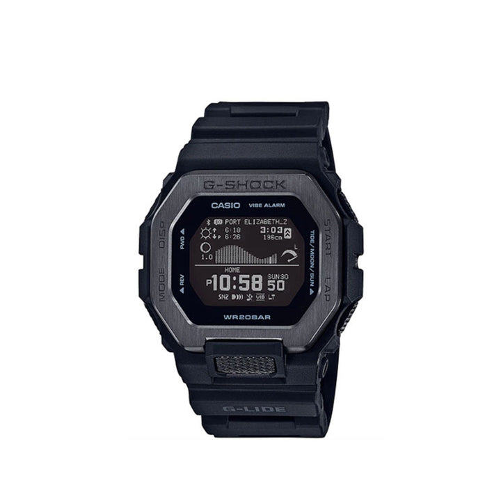 Casio G-Shock GBX-100NS-1DR Standard Digital Black Resin Strap Watch For Men